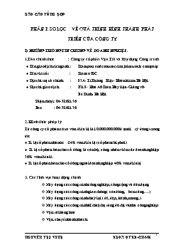 Báo cáo Thực tập tại công ty cổ phần vận tải và xây dựng công trình