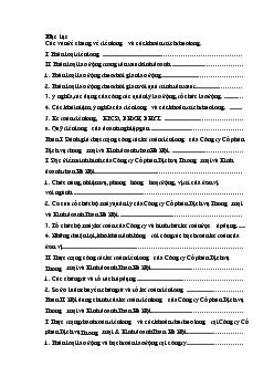 Chuyên đề Kế toán tiền lương và các khoản trích theo lương tại công ty cổ phần dịch vụ thương mại và kinh doanh than Hà Nội