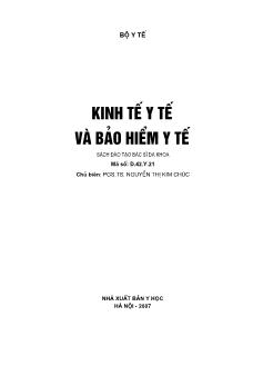 Kinh tế y tế và bảo hiểm y tế