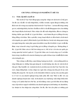 Luận văn Một số giải pháp nhằm hạn chế tác động của tỷ giá hối đoái đến xuất khẩu mặt hàng dệt kim sang thị trường Mỹ và Nhật Bản của Công ty cổ phần dệt kim Hà Nội