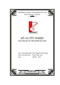 Đồ án Phân tích giá thành và các biện pháp hạ giá thành sản phẩm tại xí nghiệp chế biến lâm sản xuất khẩu PISICO