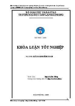 Khóa luận Hoàn thiện tổ chức kế toán tập hợp chi phí sản xuất và tính giá thành sản phẩm tại công ty TNHH một thành viên công nghiệp tầu thủy Thành Long
