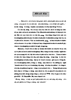 Phương hướng và một số giải pháp nhằm duy trì, mở rộng thị trường tiêu thụ sản phẩm của Công ty thương mại thuốc lá