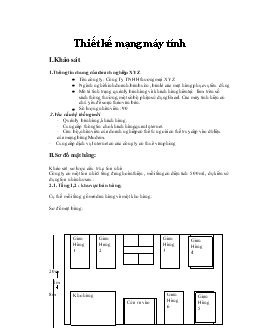 Thiết kế mạng máy tính