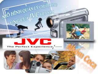 Đề tài Mô hình quản lý chuỗi cung ứng của jvc Việt Nam