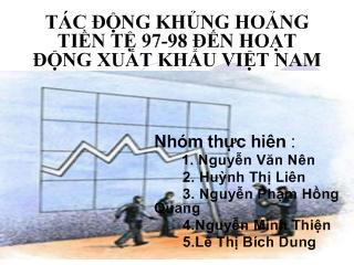 Đề tài Tác động khủng hoảng tiền tệ 97-98 đến hoạt động xuất khẩu Việt Nam