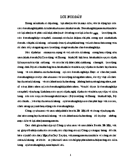 Luận văn Tiền lương và các khoản phụ phí theo lương tại Công ty sản xuất và xuất khẩu Bao bì Hà Nội