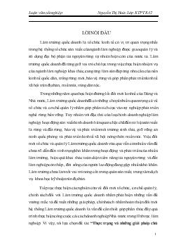 Luận văn Thực trạng và những giải pháp chủ yếu nhằm hoàn thiện cơ chế, chính sách đối với các lâm trường quốc doanh trong giai đoạn đến 2010