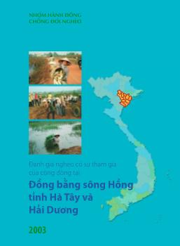 Đánh giá nghèo có sự tham gia của cộng đồng tại Đồng bằng sông Hồng tỉnh Hà Tây và Hải Dương