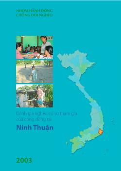 Đánh giá nghèo có sự tham gia của cộng đồng tại Ninh Thuận