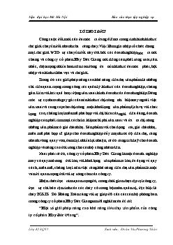 Đề tài Một số giải pháp nâng cao khả năng tiêu thụ sản phẩm của công ty cổ phần may Đức Giang