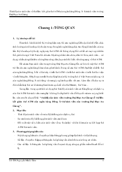 Đề tài Thái độ của sinh viên trường Đại học An giang về thẻ liên kết giữa thẻ ATM của ngân hàng Đông Á - Thẻ sinh viên của trường Đại học An Giang