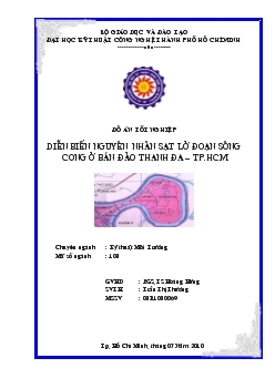 Đồ án Diễn biến nguyên nhân sạt lở đoạn sông cong ở bán đảo Thanh Đa - TpHCM