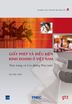 Giấy phép và điều kiện kinh doanh ở Việt Nam - Thực trạng và con đường phía trước