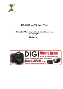 Hướng dẫn Marketing xuất khẩu hàng dệt may sang thị trường EU