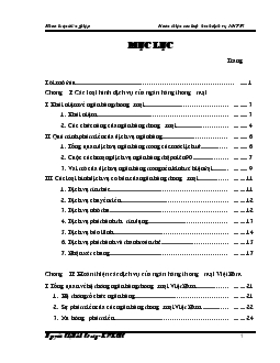 Khóa luận Hoàn thiện các dịch vụ của ngân hàng thương mại Việt Nam