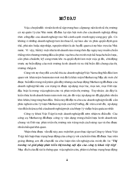 Luận văn Thị trường và giải pháp phát triển thị trường nội địa của công ty khóa Việt Tiệp