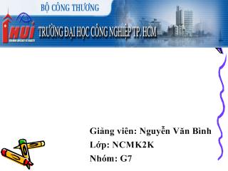 Tiểu luận Phân tích thái độ sử dụng đồng phục của sinh viên trường Đại học công nghiệp TP HCM