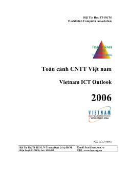 Toàn cảnh Công nghệ thông tin Việt Nam năm 2006