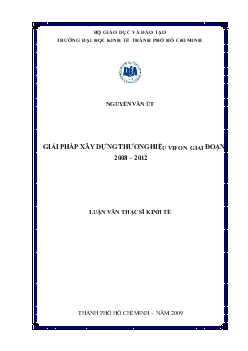 Luận văn Giải pháp xây dựng thương hiệu VIFON giai đoạn 2008-2012