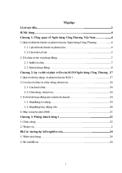 Báo cáo Thực tập tổng hợp tại Sở giao dịch I, Ngân hàng công thương Việt Nam