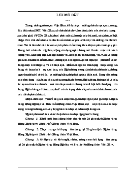 Báo cáo Thực trạng chất lượng tín dụng tại Sở giao dịch Ngân hàng Nông Nghiệp và Phát triển Nông thôn Việt Nam