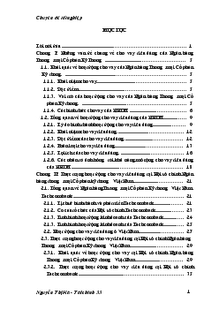 Chuyên đề Giải pháp đẩy mạnh hoạt động cho vay tiêu dùng tại Ngân hàng Thương mại Cổ phần Kỹ thương Việt Nam