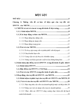 Chuyên đề Nâng cao hiệu quả cho vay đối với Doanh nghiệp vừa và nhỏ tại Ngân hàng thương mại cổ phần Sài gòn chi nhánh Hà Nội