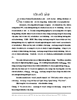 Luận văn Giải pháp nhằm nâng cao chất lượng tín dụng trung dài hạn tại Ngân hàng Ngoại thương Việt Nam