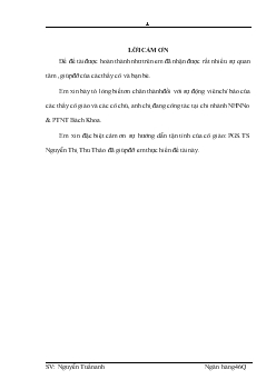 Khóa luận Giải pháp về phát triển thanh toán không dùng tiền mặt tại chi nhánh Ngân hàng nông nghiệp và phát triển nông thôn Bách Khoa