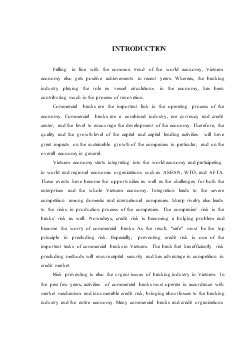 Đề tài Precluding and reducing solutions to credit risk at Quang Trung branch of Vietnam Bank of Investment and Development