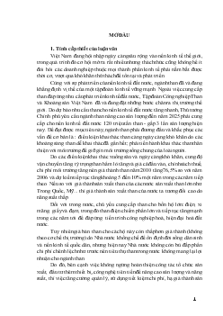 Luận văn Nghiên cứu một số giải pháp giảm giá thành sản phẩm tại Công ty cổ phần than Cao Sơn – VINACOMIN
