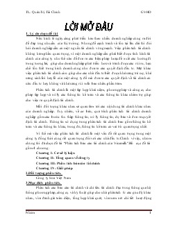 Tiểu luận Phân tích báo cáo tài chính của vinamilk