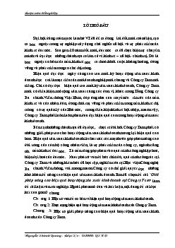 Luận văn Giải pháp nâng cao hiệu quả hoạt động sản xuất kinh doanh tại Công ty Tem