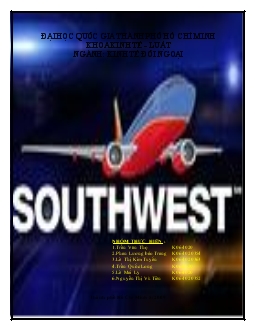 Tiểu luận Chiến lược kinh doanh của SOUTHWWEST AIRLINES