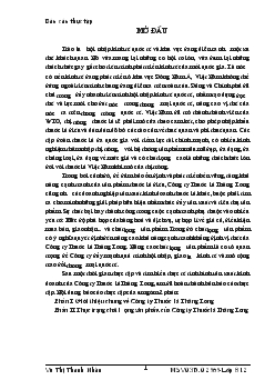 Báo cáo Thực trạng chất lượng sản phẩm của Công ty Thuốc lá Thăng Long