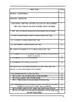 Chuyên đề Hướng đẩy mạnh hoạt động tiêu thụ sản phẩm tại công ty cổ phần giống cây trồng Trung ương