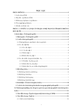 Chuyên đề Phân tích tình hình kinh doanh của Công ty cổ phần Nhân Luật, thực trạng quản trị quan hệ mạng lưới khách hàng bán buôn của công ty Cổ Phần Nhân Luật trên địa bàn Thành Phố Đà Nẵng