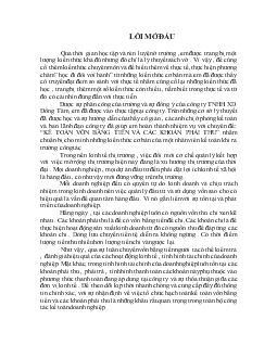 Chuyên đề Thực trạng kế toán vốn bằng tiền và các khoản phải thu tại công ty TNHH xây dựng Đồng Tâm