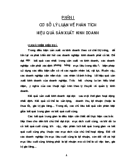 Đề tài Một số giải pháp nhằm nâng cao hiệu quả sản xuất kinh doanh ở xí nghiệp bánh mứt kẹo Hà Nội