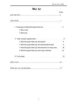 Tiểu luận Phân bố nguồn nhân lực ở Việt Nam: Thực trạng và giải pháp