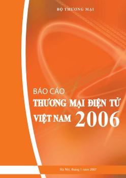 Báo cáo Thương mại điện tử năm 2006