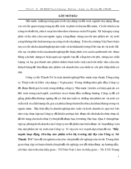 Chuyên đề Đẩy mạnh hoạt động tiêu thụ sản phẩm trên thị trường nội địa của Công ty Sứ Thanh Trì