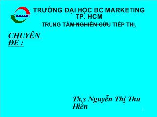 Chuyên đề Giao tiếp trong họat động quản trị, kinh doanh