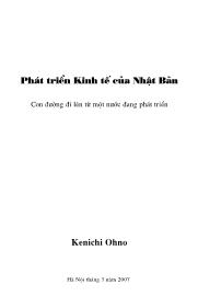 Ebook Phát triển kinh tế của Nhật Bản