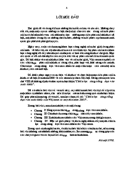 Luận văn Chiến lược tăng trưởng dựa vào xuất khẩu của Việt nam giai đoạn 1998 - 2003
