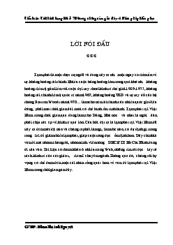 Tiểu luận Tình hình lạm phát ở Việt Nam trong những năm gần đây và Biện pháp khắc phục