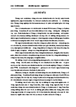 Luận văn Một số giải pháp cơ bản về phát triển vùng Nguyên liệu Công ty Cổ phần mía đường Lam Sơn