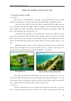 Tiểu luận Những tiềm năng phát triển du lịch Việt Nam