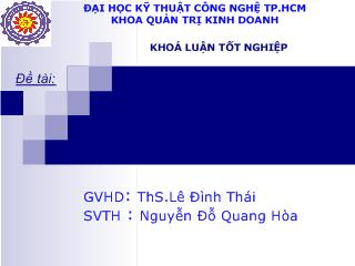 Khóa luận Phân tích hoạt động quản trị nguồn nhân lực tại công ty cổ phần Đại Tân Việt